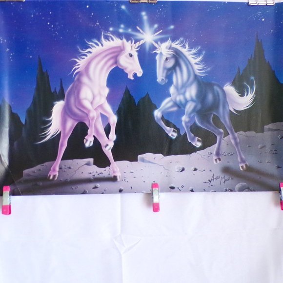 Unicorn Poster by Andy Mack 21 inches x 14 inches - Picture 1 of 15